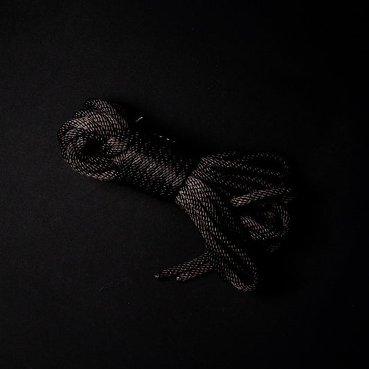30 ft nylon rope bundle in Vampyre Black, a warm rich black with chocolate undertone. 